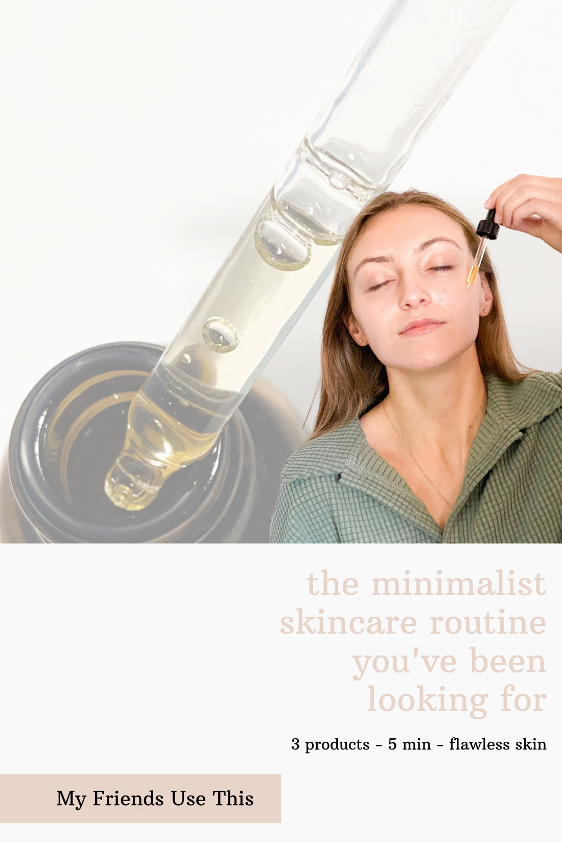 the minimalist skincare routine you've been looking for...