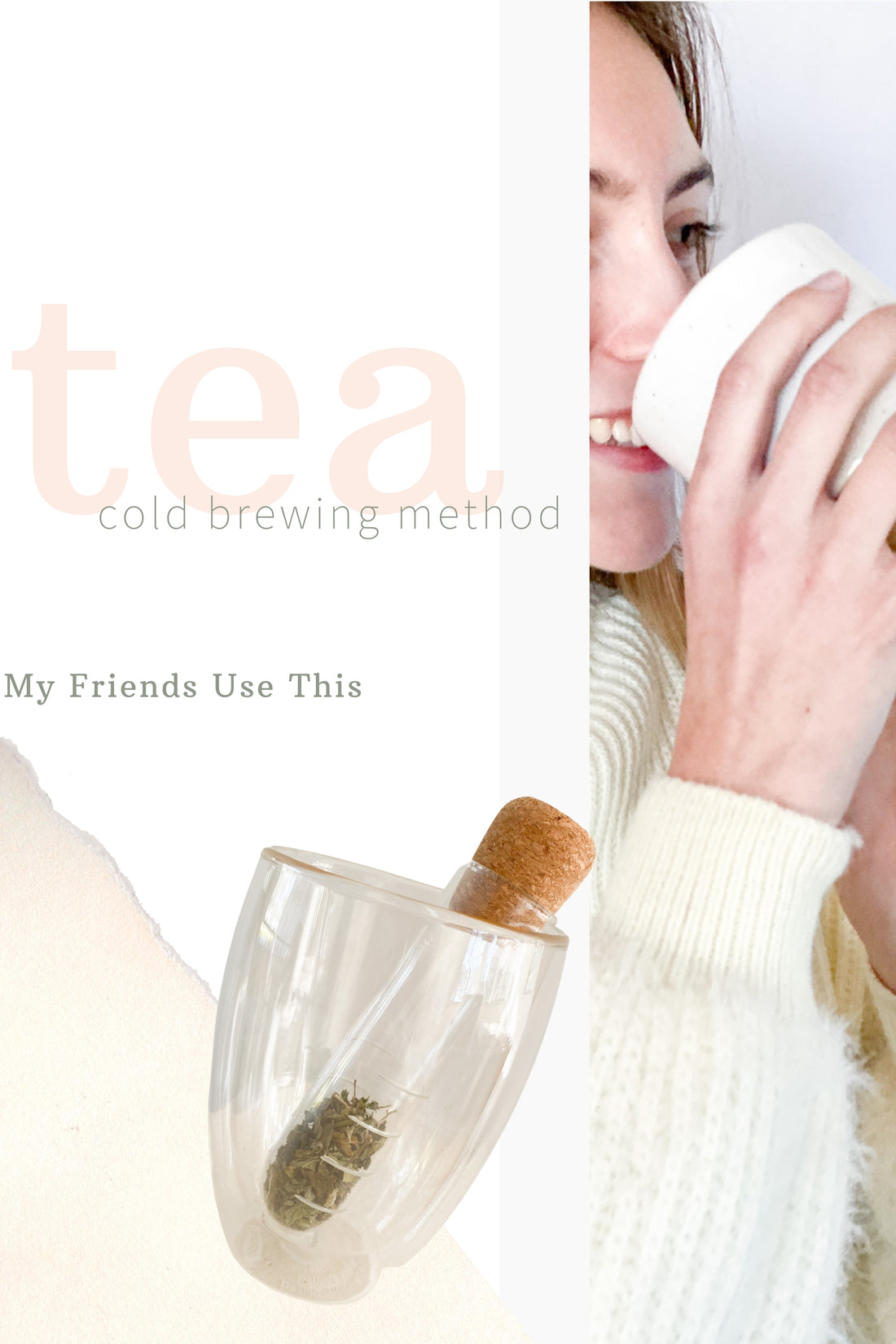 cold brew beauty tea